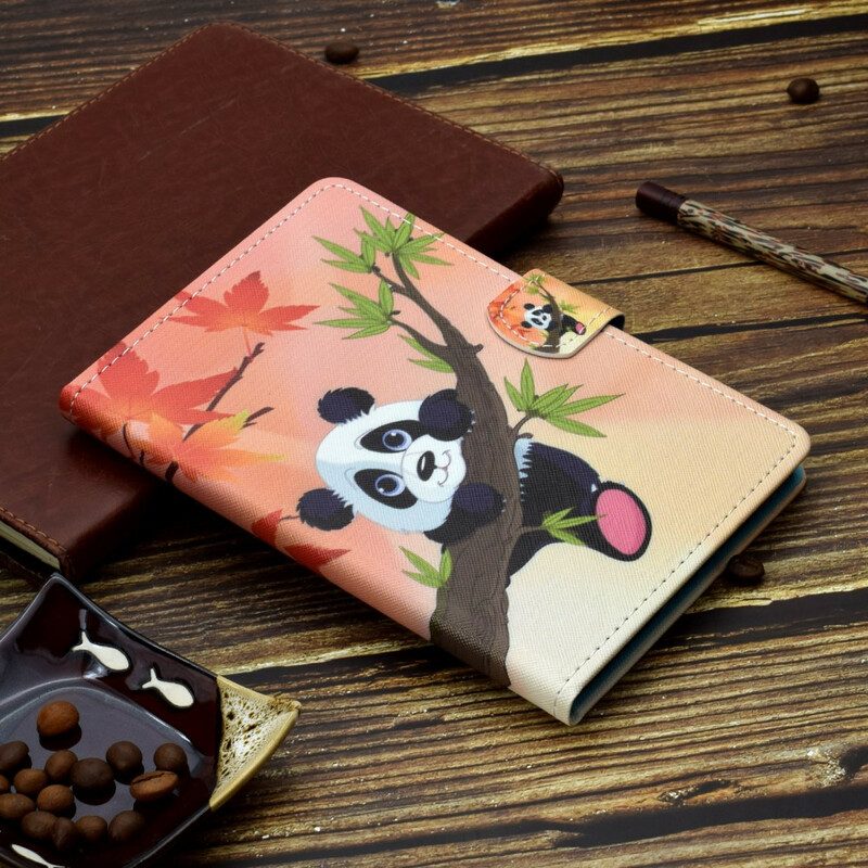 Flip Case Für Samsung Galaxy Tab S6 Lite Süßer Panda