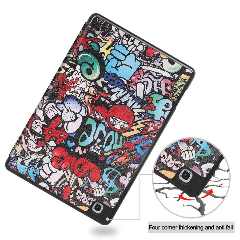 Schutzhülle Für Samsung Galaxy Tab S6 Lite Graffiti-stifthalter