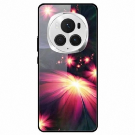 Hülle Honor Magic 6 Pro Prächtige Blumen Aus Gehärtetem Glas