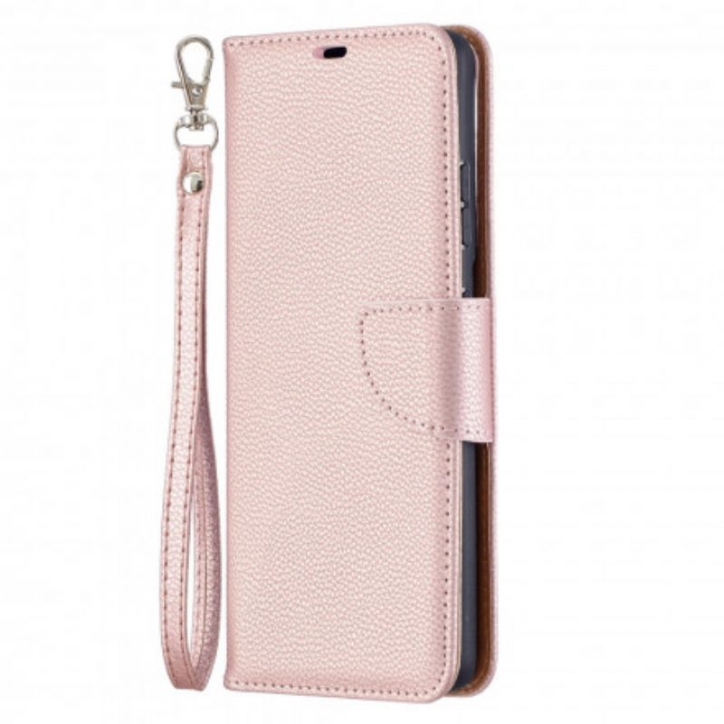 Lederhüllen Für Samsung Galaxy S21 Ultra 5G Flip Case Lychee Rabat Oblique