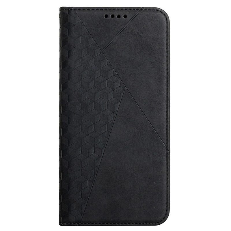 Schutzhülle Für Samsung Galaxy S21 Ultra 5G Flip Case Geo-ledereffekt