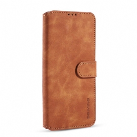 Flip Case Für Xiaomi Redmi Note 9S / 9 Pro Dg.ming Retro