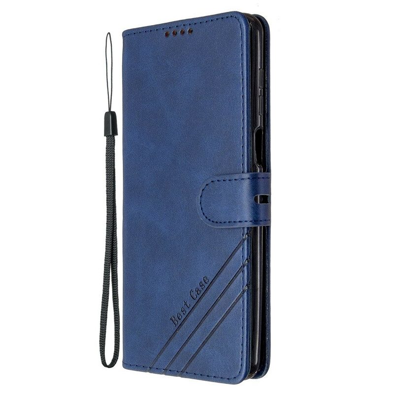 Flip Case Für Xiaomi Redmi Note 9S / 9 Pro I'm Besten Fall