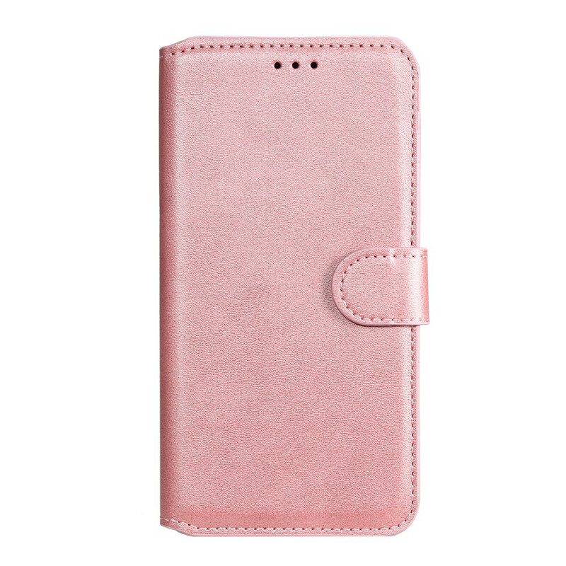 Flip Case Für Xiaomi Redmi Note 9S / 9 Pro Klassischer Lederstil