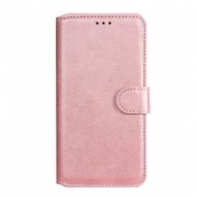 Flip Case Für Xiaomi Redmi Note 9S / 9 Pro Klassischer Lederstil