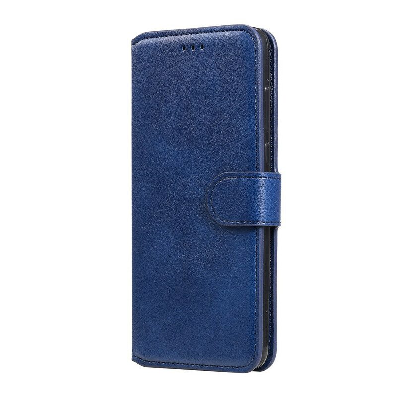 Flip Case Für Xiaomi Redmi Note 9S / 9 Pro Klassischer Lederstil