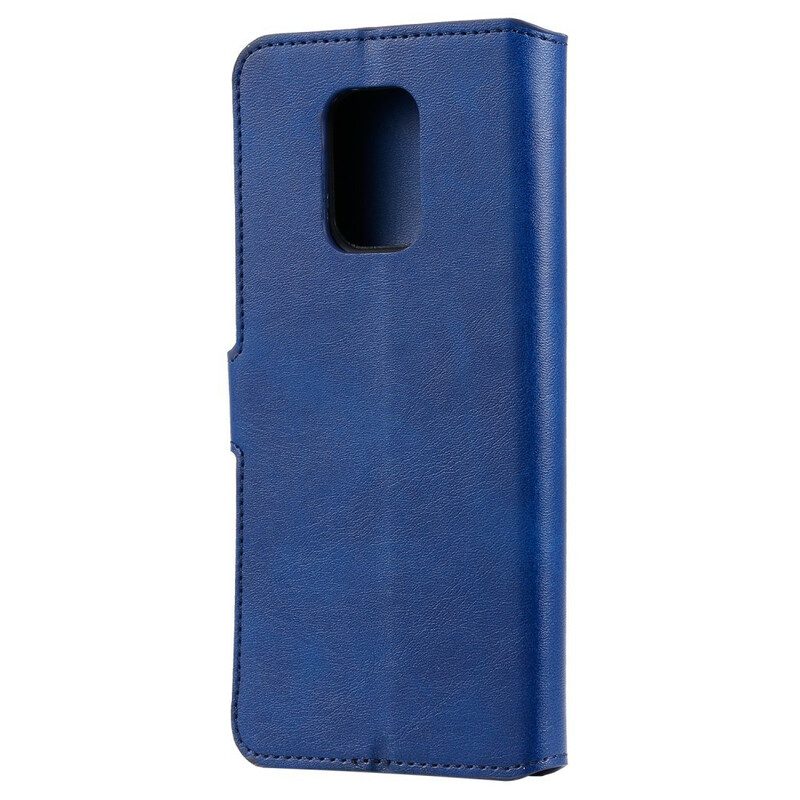 Flip Case Für Xiaomi Redmi Note 9S / 9 Pro Klassischer Lederstil