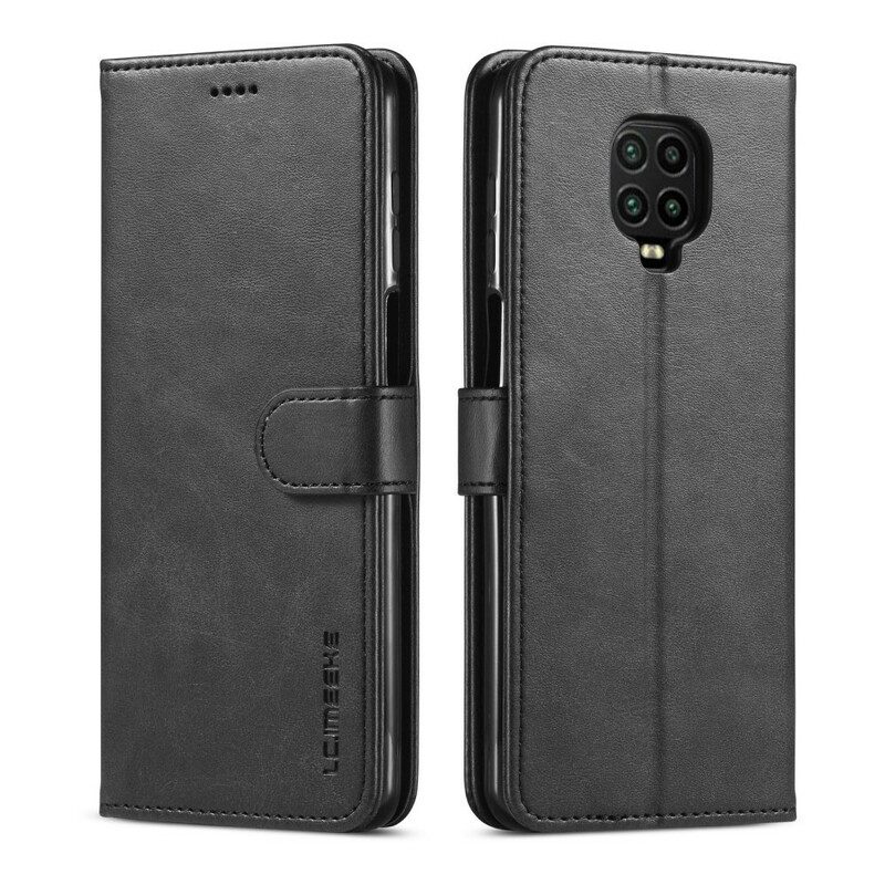 Flip Case Für Xiaomi Redmi Note 9S / 9 Pro Lc.imeeke Ledereffekt