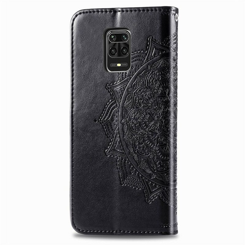 Flip Case Für Xiaomi Redmi Note 9S / 9 Pro Mandala-mittelalter