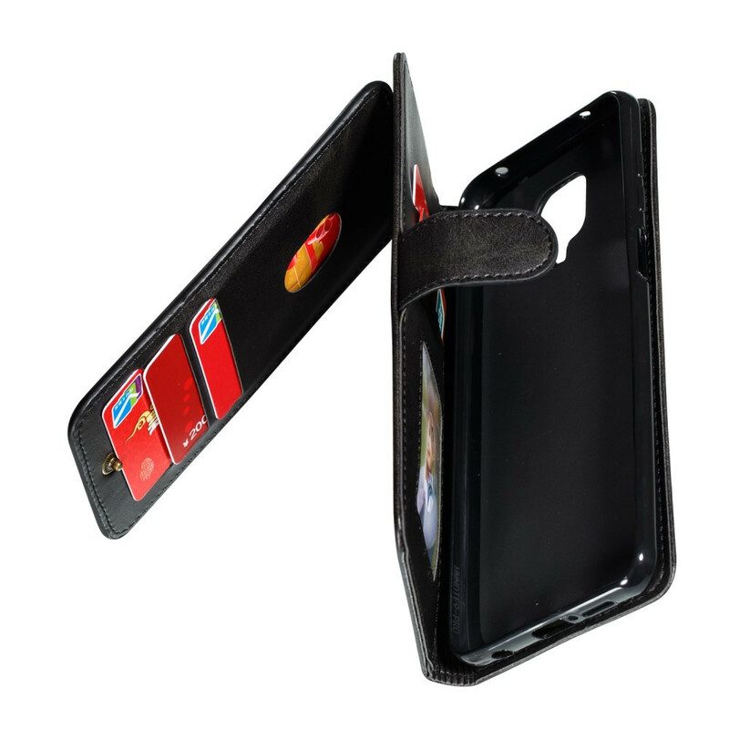 Flip Case Für Xiaomi Redmi Note 9S / 9 Pro Mit Kordel Lanyard-auftritte