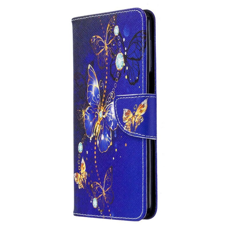 Flip Case Für Xiaomi Redmi Note 9S / 9 Pro Unglaubliche Schmetterlinge