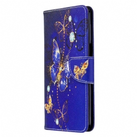 Flip Case Für Xiaomi Redmi Note 9S / 9 Pro Unglaubliche Schmetterlinge