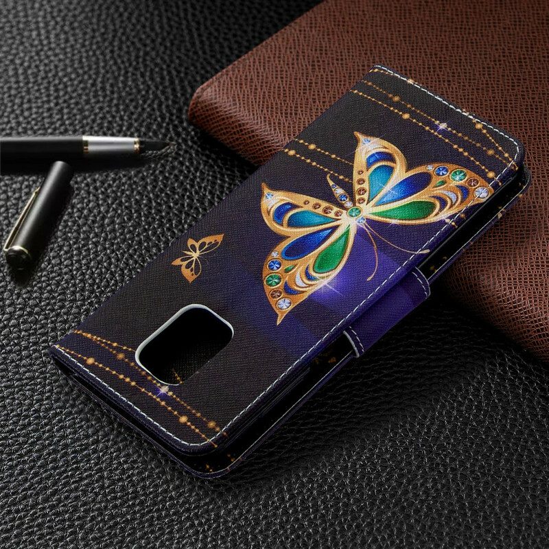 Flip Case Für Xiaomi Redmi Note 9S / 9 Pro Unglaubliche Schmetterlinge