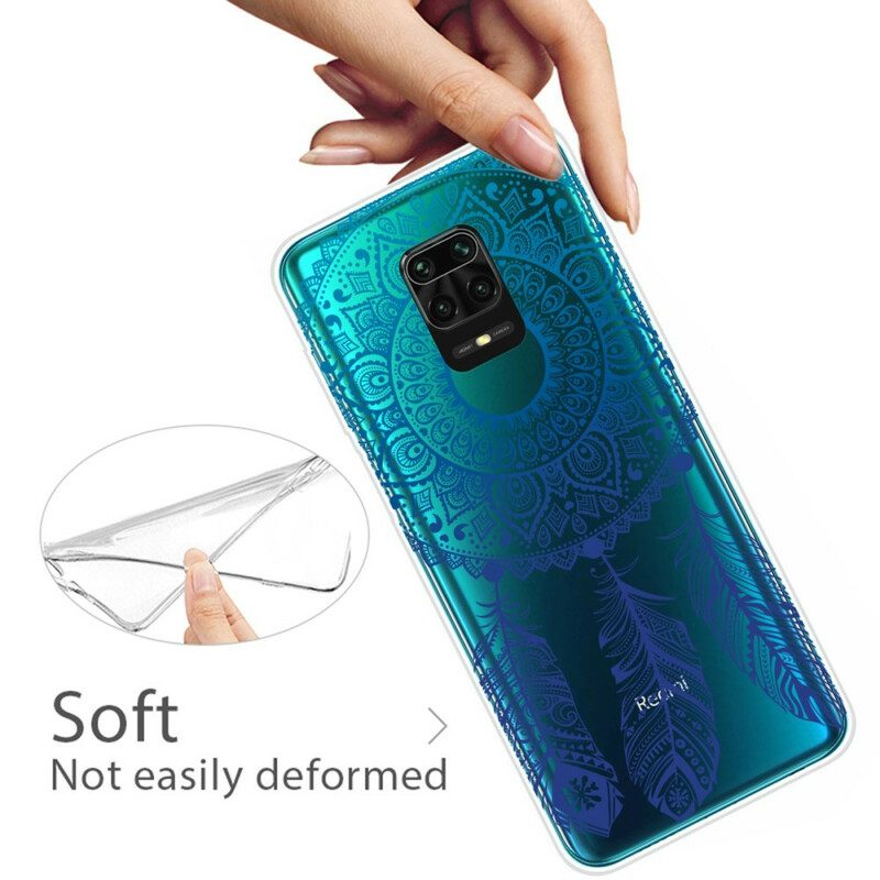 Handyhülle Für Xiaomi Redmi Note 9S / 9 Pro Einzelnes Blumenmandala