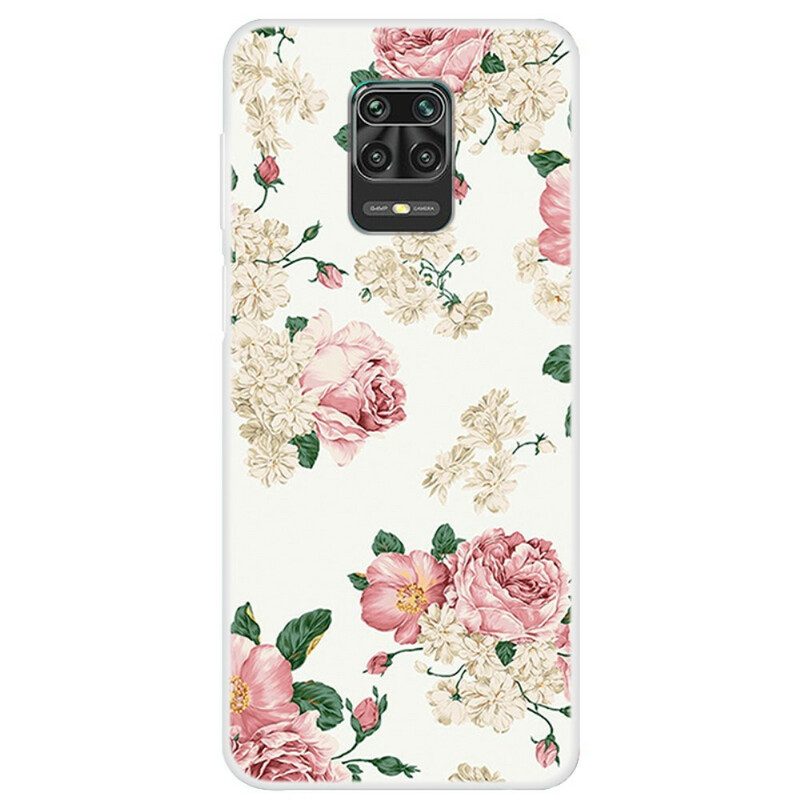 Handyhülle Für Xiaomi Redmi Note 9S / 9 Pro Freiheitsblumen