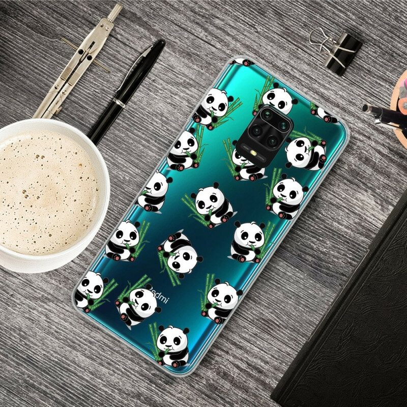 Handyhülle Für Xiaomi Redmi Note 9S / 9 Pro Kleine Pandas