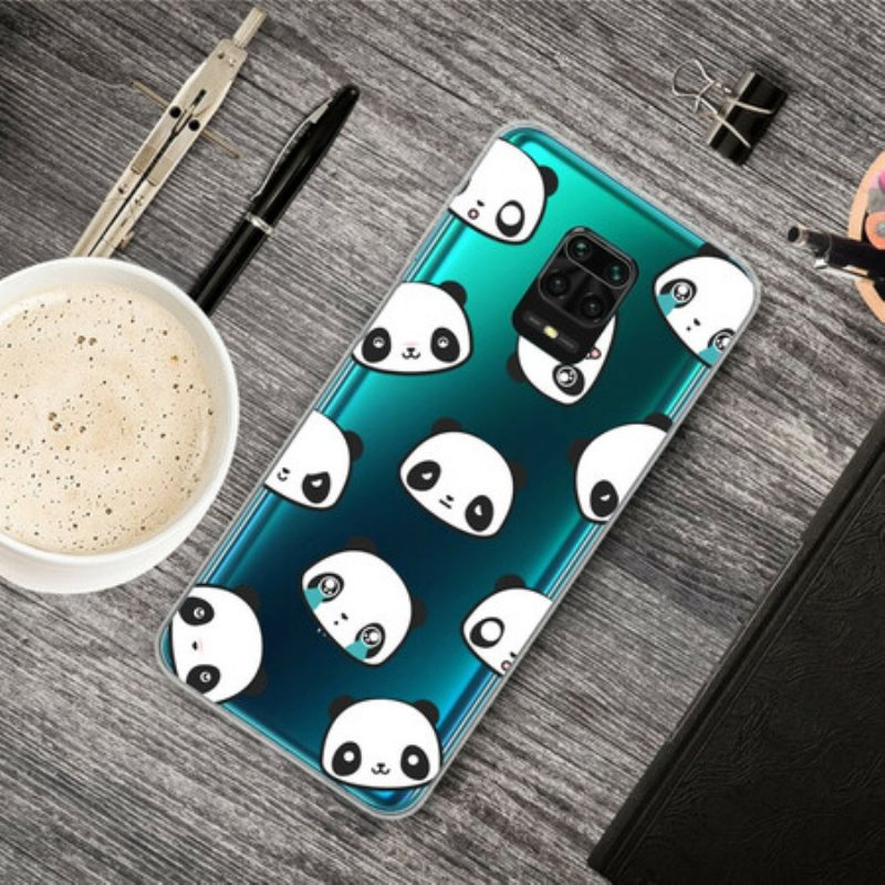 Hülle Für Xiaomi Redmi Note 9S / 9 Pro Sentimentale Pandas