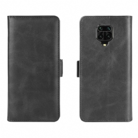 Lederhüllen Für Xiaomi Redmi Note 9S / 9 Pro Flip Case Doppelte Klappe