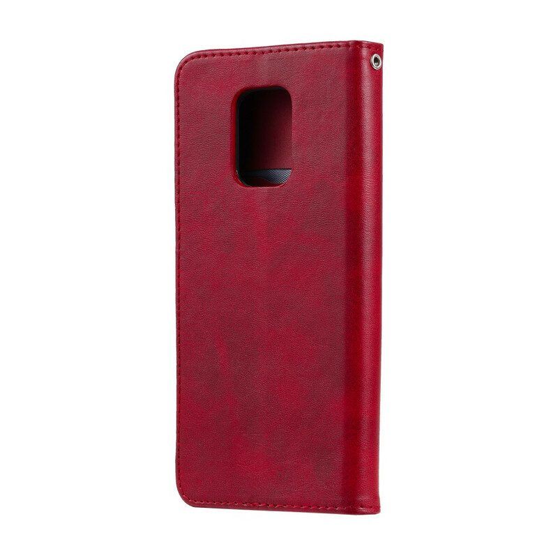 Lederhüllen Für Xiaomi Redmi Note 9S / 9 Pro Geldbörse