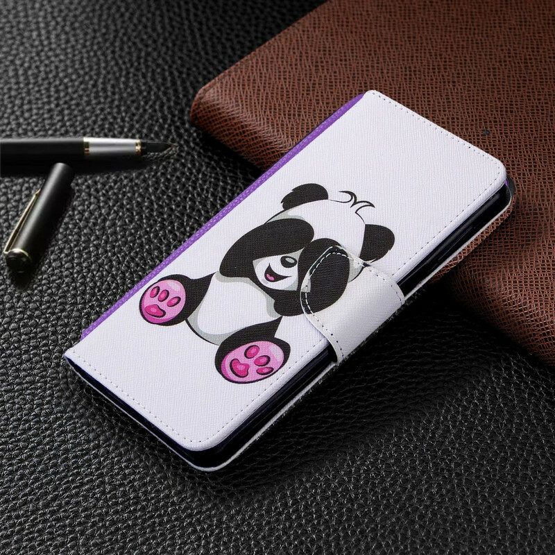 Lederhüllen Für Xiaomi Redmi Note 9S / 9 Pro Panda-spaß