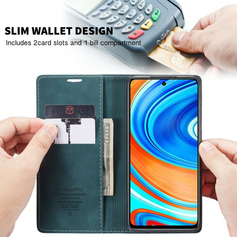 Schutzhülle Für Xiaomi Redmi Note 9S / 9 Pro Flip Case Caseme-kunstleder