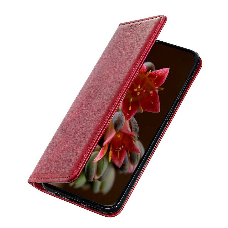 Schutzhülle Für Xiaomi Redmi Note 9S / 9 Pro Flip Case Elegantes Spaltleder