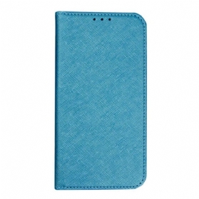 Flip Case Oneplus 12r Kreuztextur