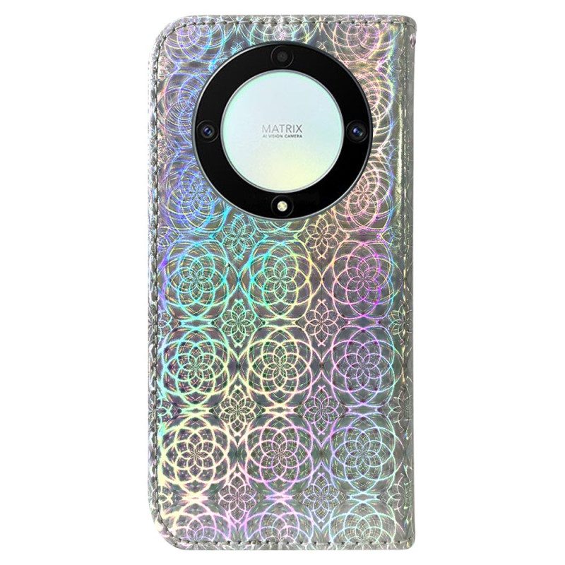 Flip Case Für Honor Magic 5 Lite Disco-stil