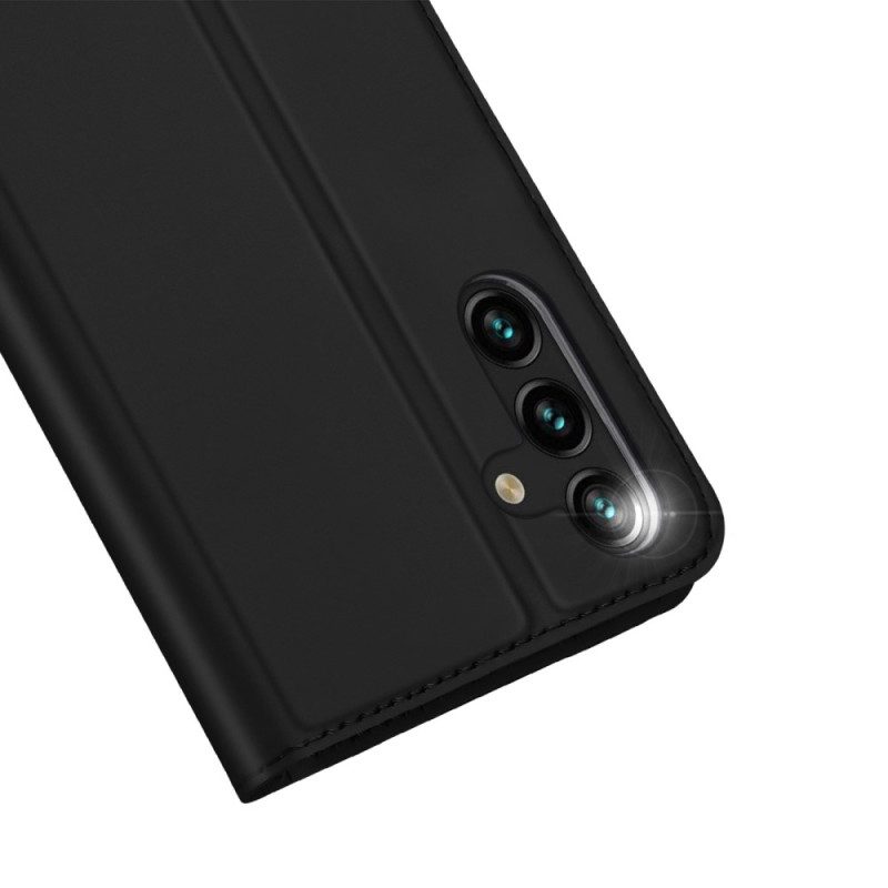 Schutzhülle Für Samsung Galaxy A14 / A14 5G Flip Case Skin Pro Dux Ducis