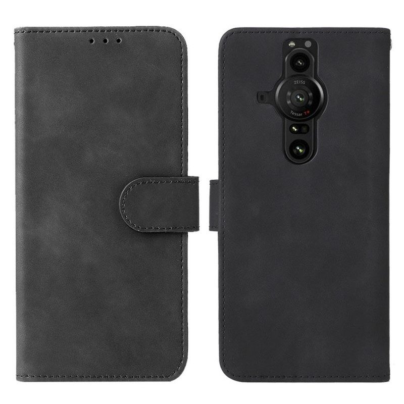 Flip Case Für Sony Xperia Pro-I Hautberührung