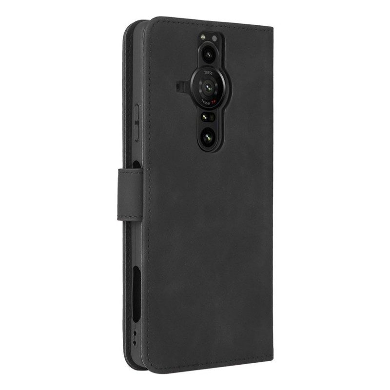 Flip Case Für Sony Xperia Pro-I Hautberührung