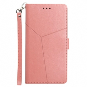 Flip Case Für Sony Xperia Pro-I Stil Leder Geo Y Design