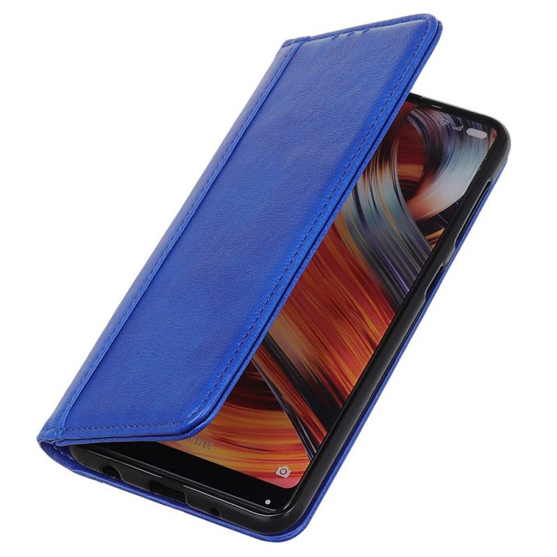 Schutzhülle Für Sony Xperia Pro-I Flip Case Eleganz Aus Gespaltenem Litschi-leder