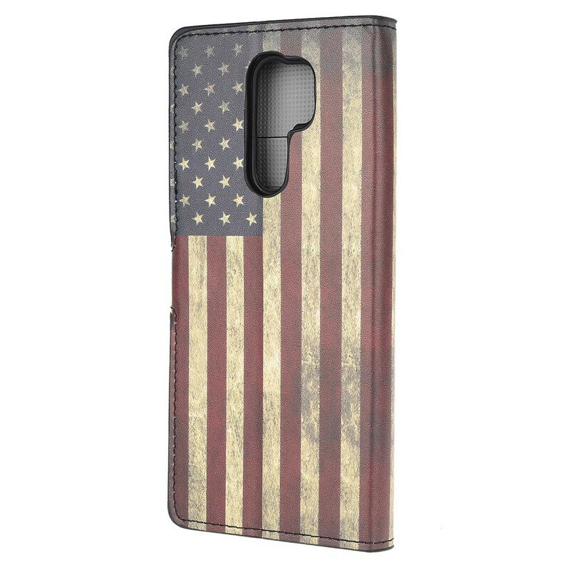 Flip Case Für Xiaomi Redmi 9 Amerikanische Flagge