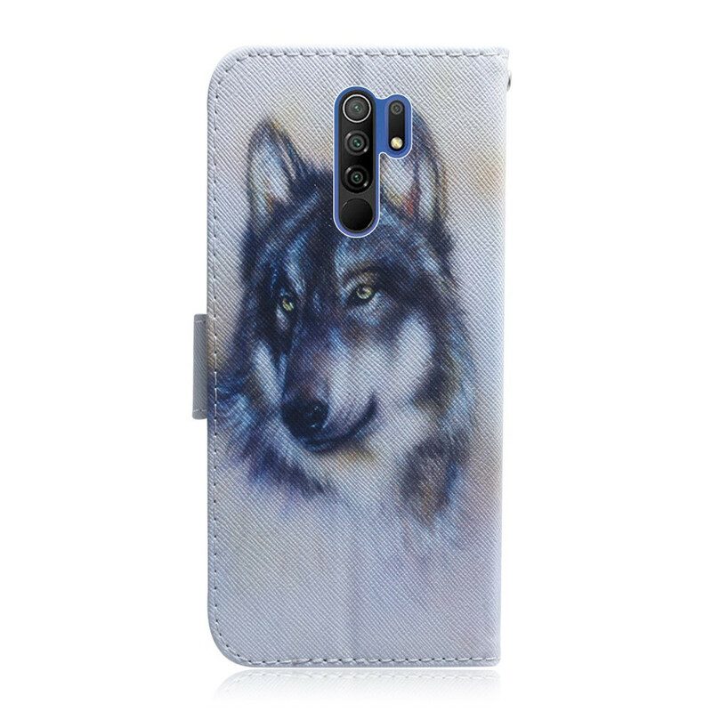 Flip Case Für Xiaomi Redmi 9 Hunde-look