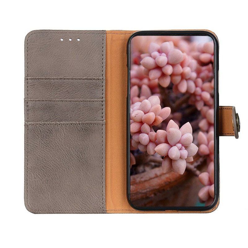 Flip Case Für Xiaomi Redmi 9 Kunstleder Khazneh