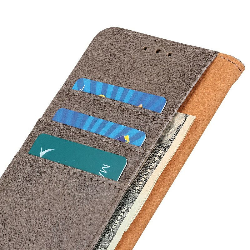 Flip Case Für Xiaomi Redmi 9 Kunstleder Khazneh