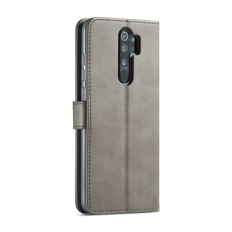 Flip Case Für Xiaomi Redmi 9 Lc.imeeke Ledereffekt