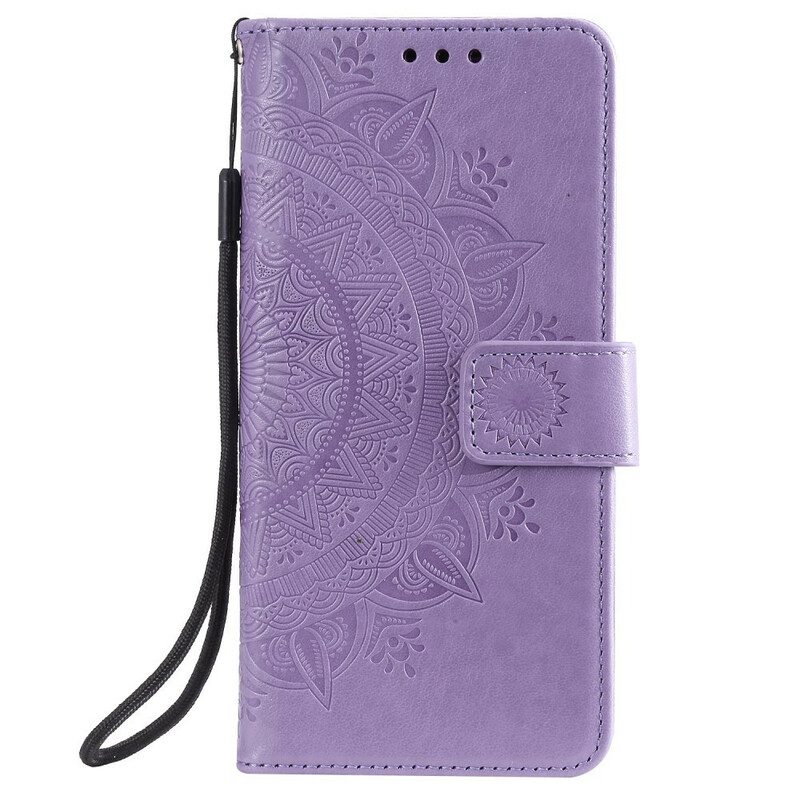 Flip Case Für Xiaomi Redmi 9 Sonnenmandala