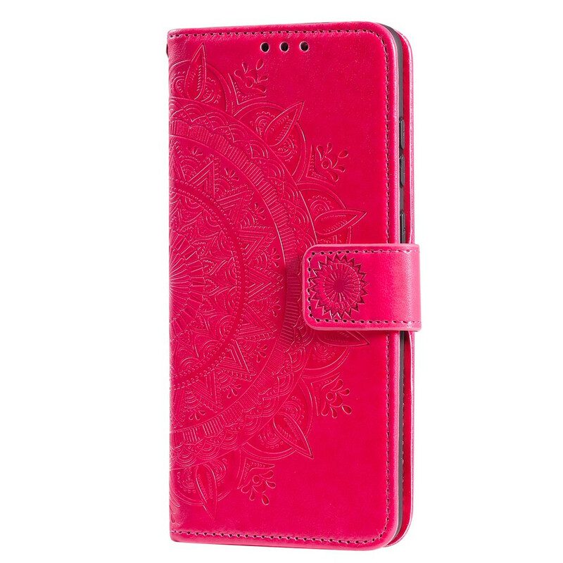 Flip Case Für Xiaomi Redmi 9 Sonnenmandala