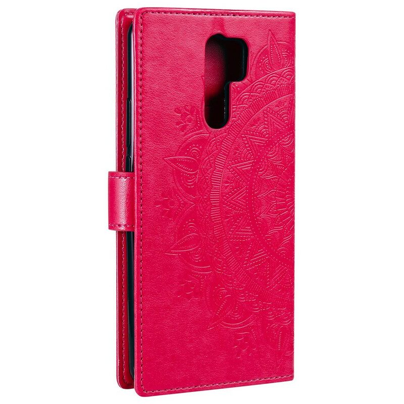 Flip Case Für Xiaomi Redmi 9 Sonnenmandala