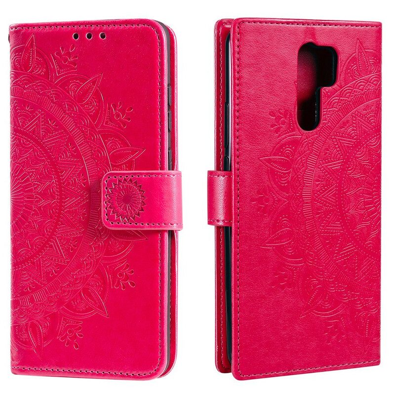 Flip Case Für Xiaomi Redmi 9 Sonnenmandala