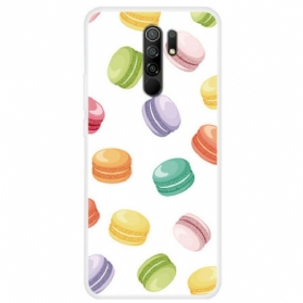 Hülle Für Xiaomi Redmi 9 Süße Macarons