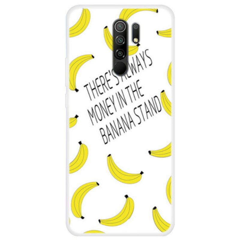 Hülle Für Xiaomi Redmi 9 Transparentes Bananengeld