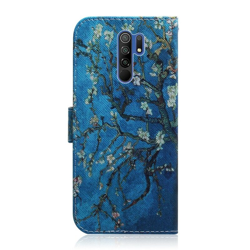 Lederhüllen Für Xiaomi Redmi 9 Blühender Baumzweig