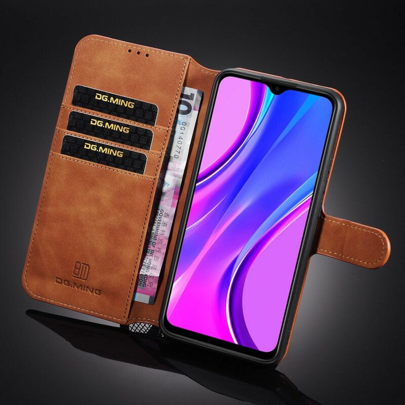 Lederhüllen Für Xiaomi Redmi 9 Dg.ming Retro