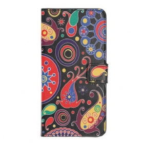 Flip Case Für iPhone 12 Mini Galaxy-design