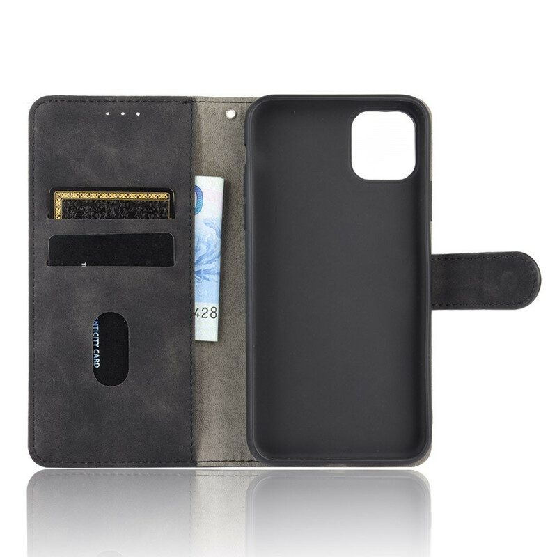 Flip Case Für iPhone 12 Mini Hautberührung