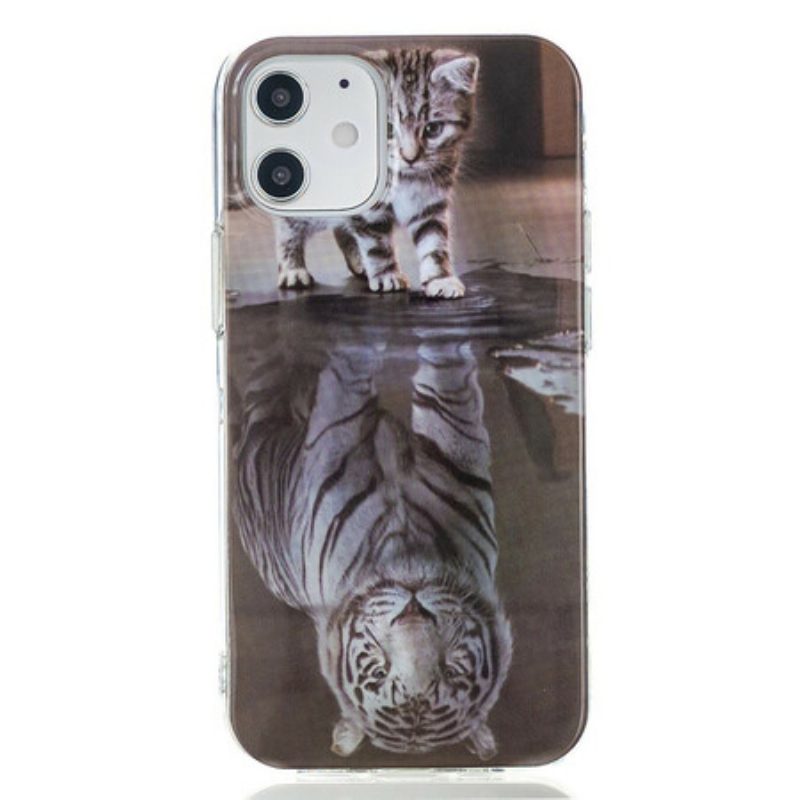 Handyhülle Für iPhone 12 Mini Ernst Der Tiger