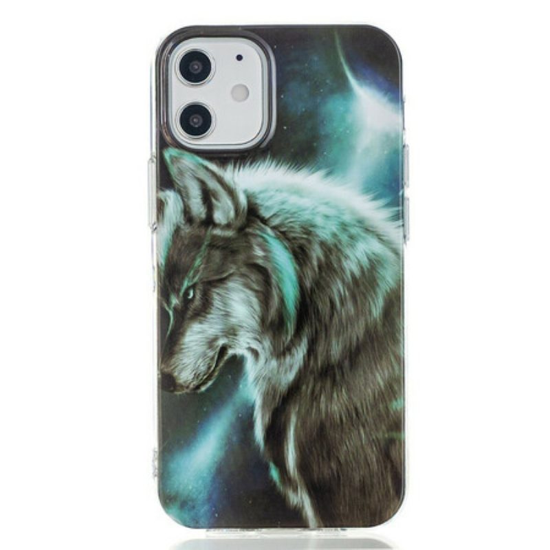 Hülle Für iPhone 12 Mini Königlicher Wolf